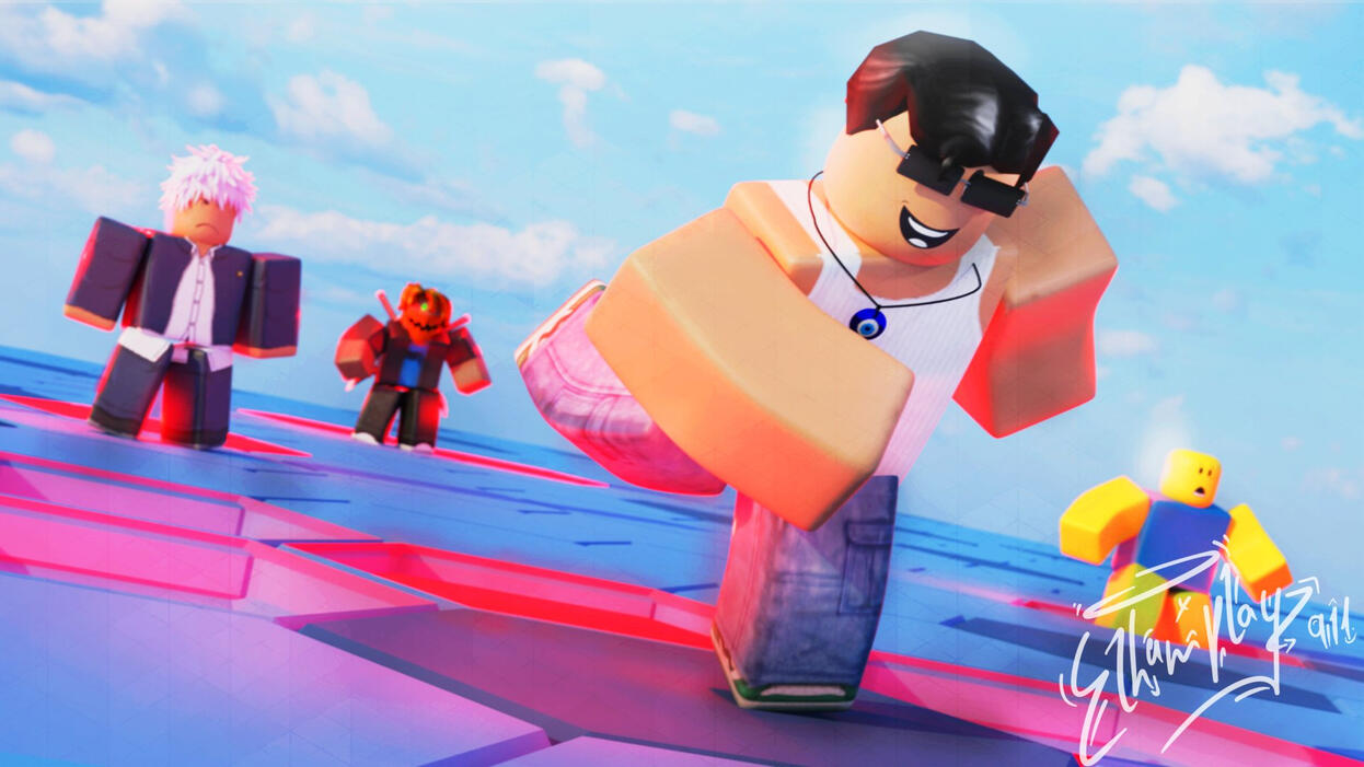 Special Thumbnail for an obby Game