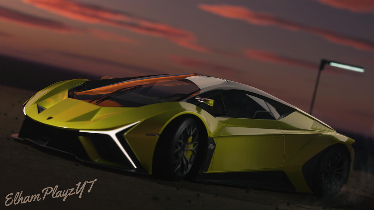 Special Render of the Lamborghini Sián FKP 37
